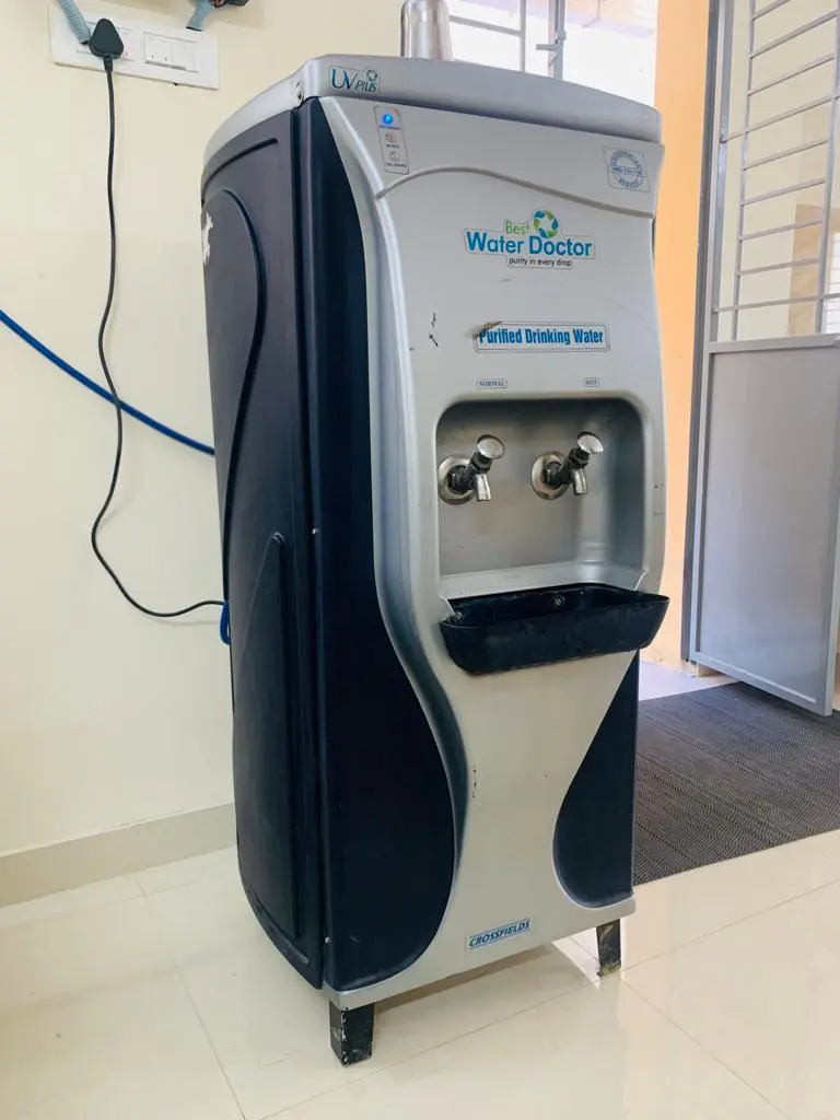 Pure Drinking Water Available for 24 Hours